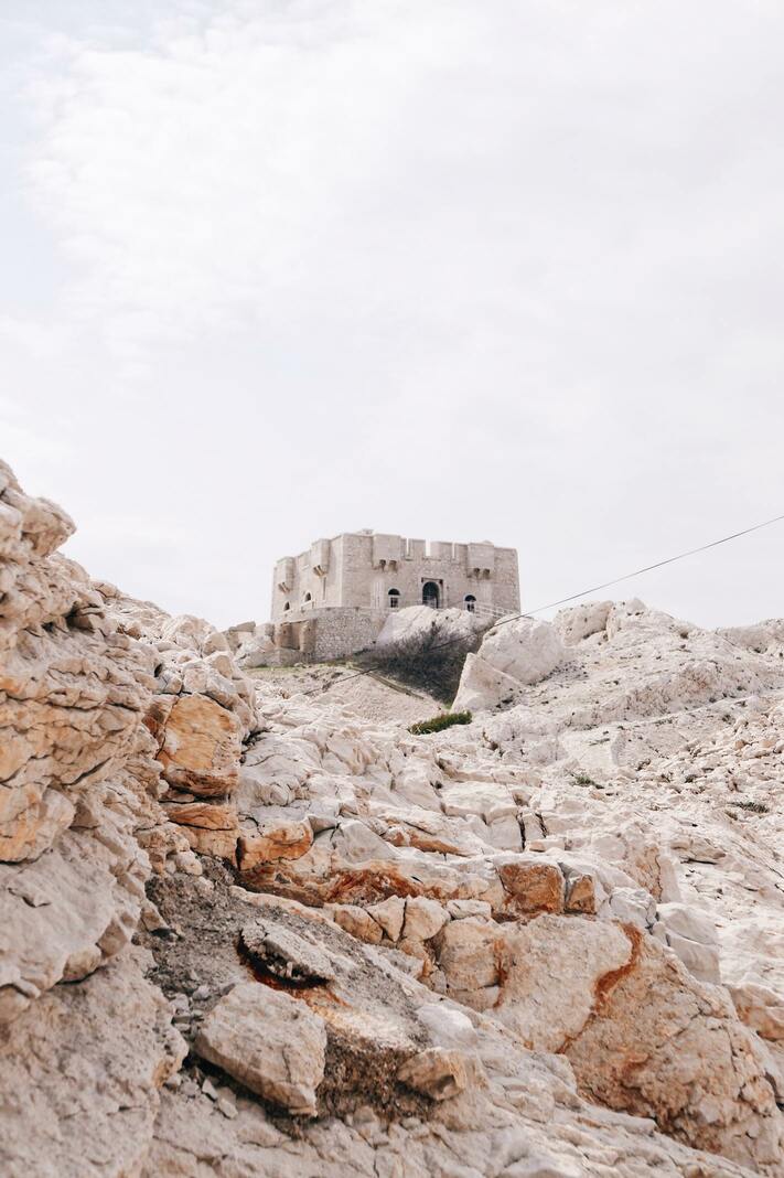 le fort sur une Batterie des rocheux